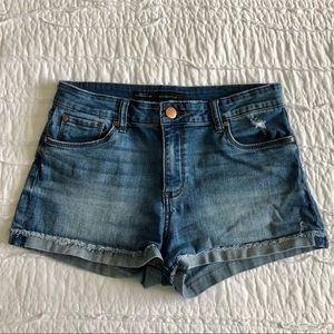 High Rise Boyfriend Shorts